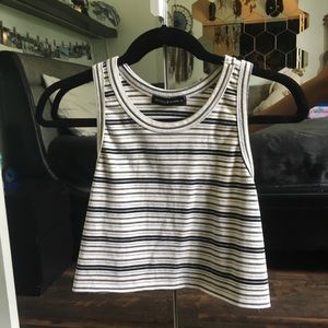Pacsun striped crop top